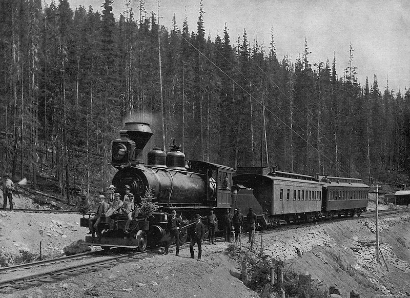 Calgary is a Major Stop on the Canadian Pacific Railway
