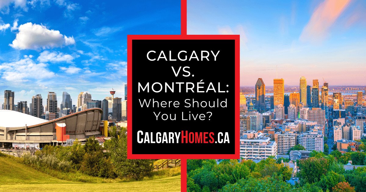 Comparing Calgary and Montréal