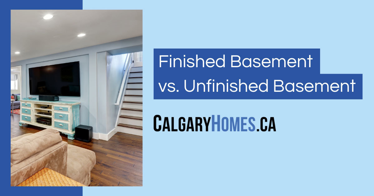 What's the Difference Between a Finished and Unfinished Basement?