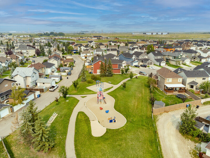Martindale is 7km from Calgary International Airport