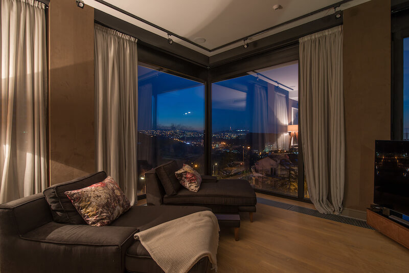 View from Penthouse Living Room