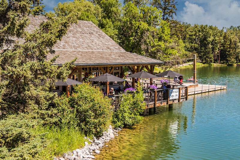 Seasons of Bowness Park, a Popular Cafe and Boat Rental Shop on the Bow River